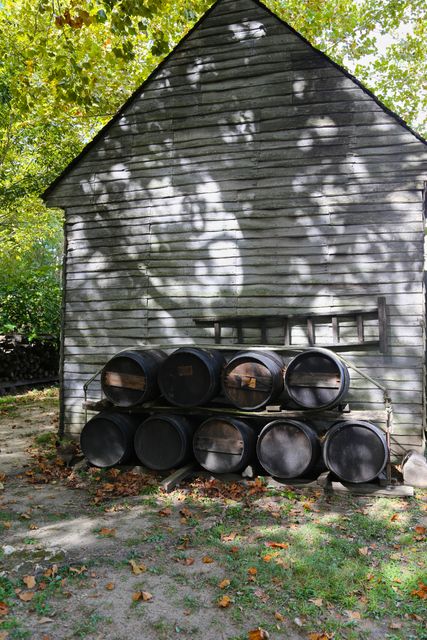 Yorktown Victory Center -- Old Wooden Barrels 
