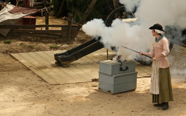 Yorktown Victory Center -- Fired 